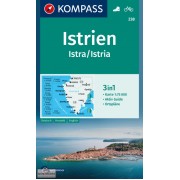 238 Istrien Kompass Wanderkarte